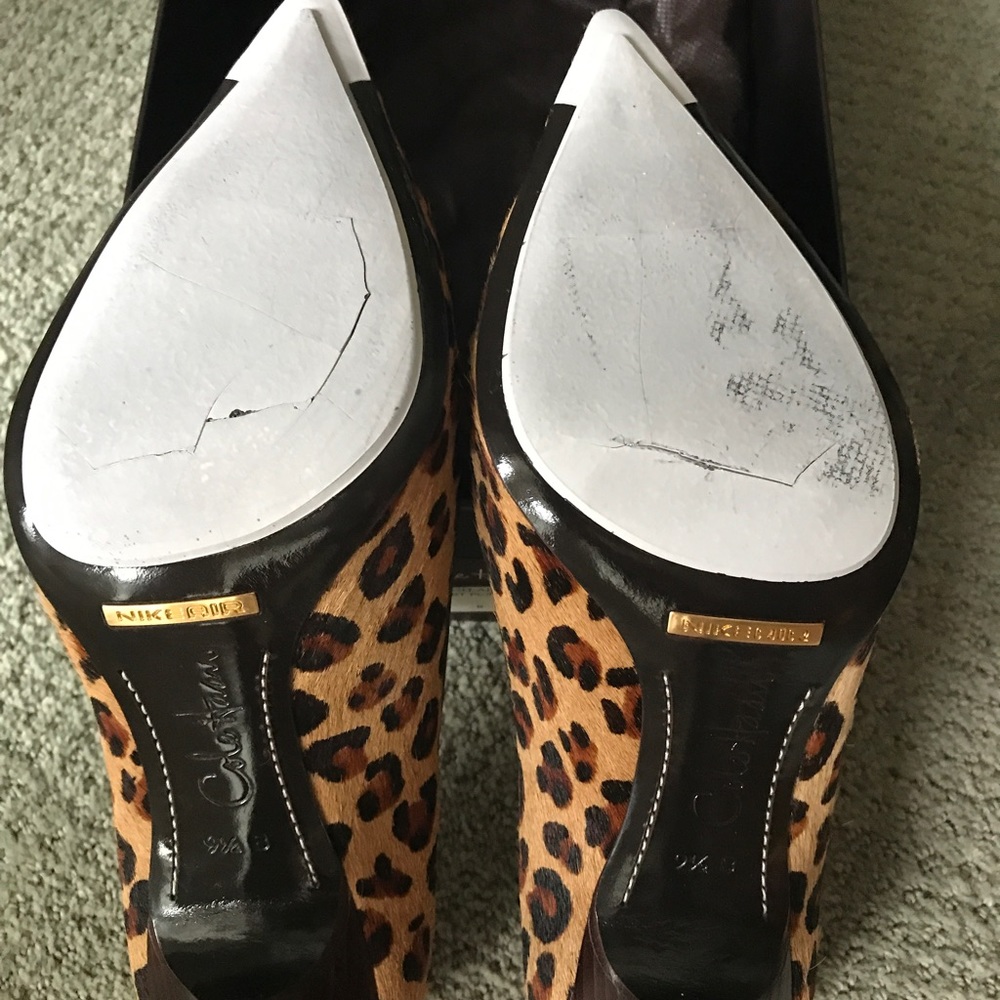 Cole Haan Fiona High Air Pump Leopard Pony - Picture 10 of 10
